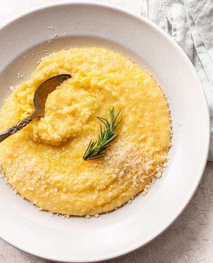 Creamy Polenta with Parmesan Cheese Recipe