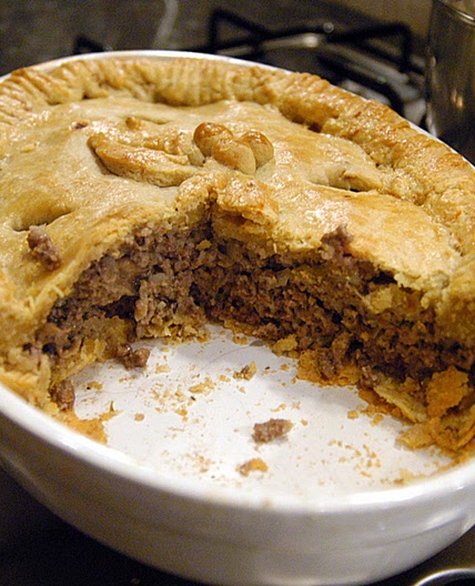 Beef Stroganoff Pie