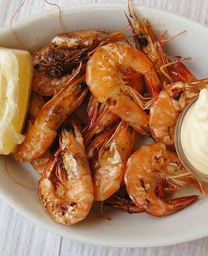 Receita de Camarão grelhado na chapa
