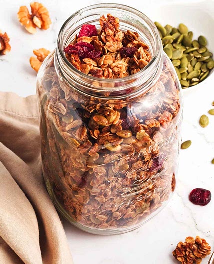 Pumpkin Spice Granola Recipe