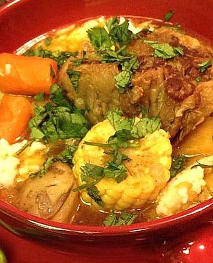 Mexican Oxtail Beef Soup
