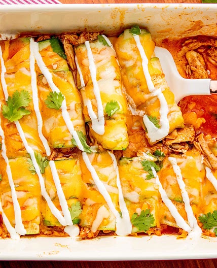 Zucchini Enchiladas