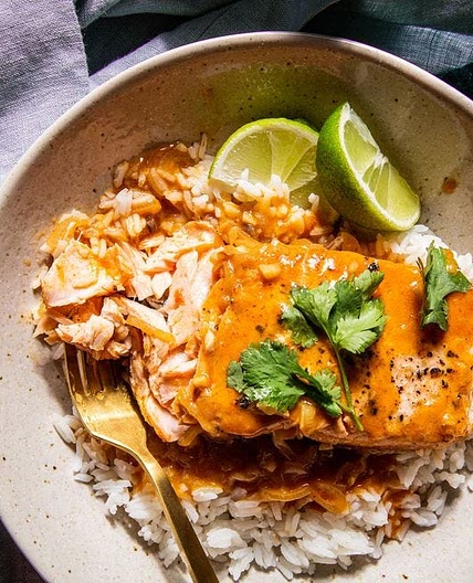 Coconut Curry Salmon