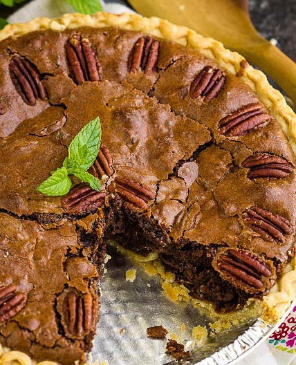 Chocolate Fudge Pecan Pie Recipe