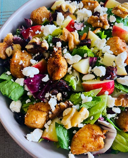 Chicken Apple Maple Mustard Salads