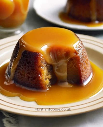 Treacle Suet Pudding with Orange Sauce