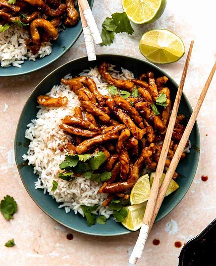 Sticky Honey Garlic Pork