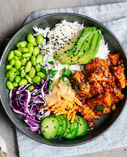Tofu Poke Bowl