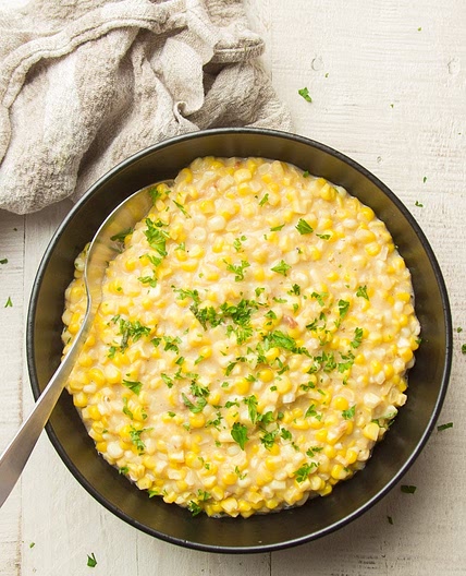Vegan Creamed Corn