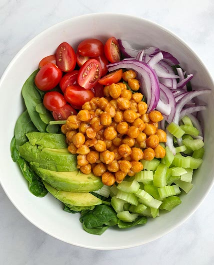 Buffalo Chickpea Salad