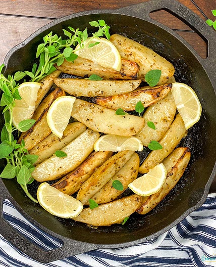 Greek Lemon Potatoes