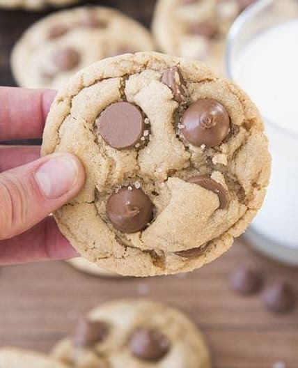 Peanut Butter Chocolate Chip Cookies