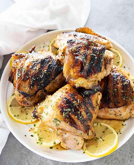 Perfect Grilled Chicken Thighs