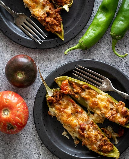 Stuffed Anaheim Peppers Recipe