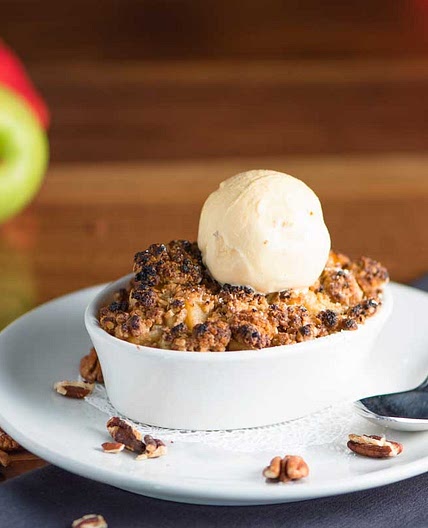 Butterscotch Apple Crisp Recipe