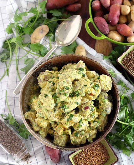 Nepalese Potato Salad