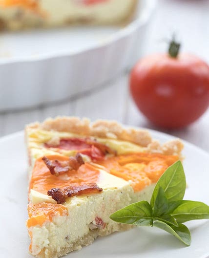 Keto Goat Cheese Tart