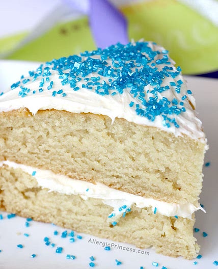 Vanilla Wacky Cake (allergy friendly)