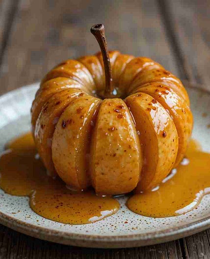 Recette de pommes au four au miel et à la cannelle