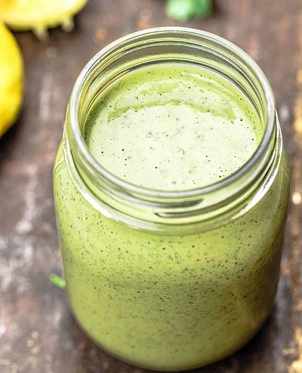 Vegan Green Goddess Dressing with Tahini