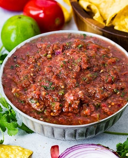 Best Restaurant Style Salsa