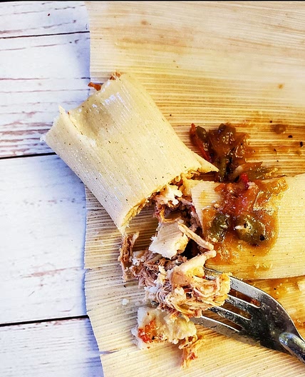 Healthy Chicken Tamales