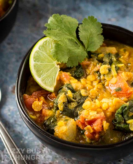 Slow Cooker Red Lentil Stew