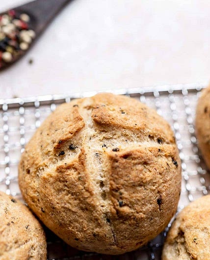 Gluten-Free Sourdough Rolls