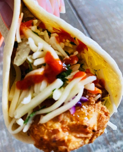 Easy Coconut Shrimp Tacos