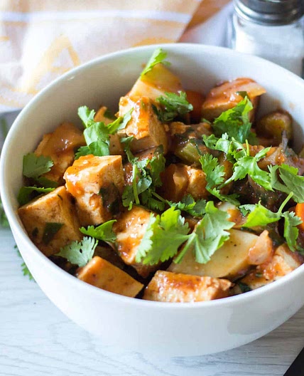 Tofu and Vegetable Stew