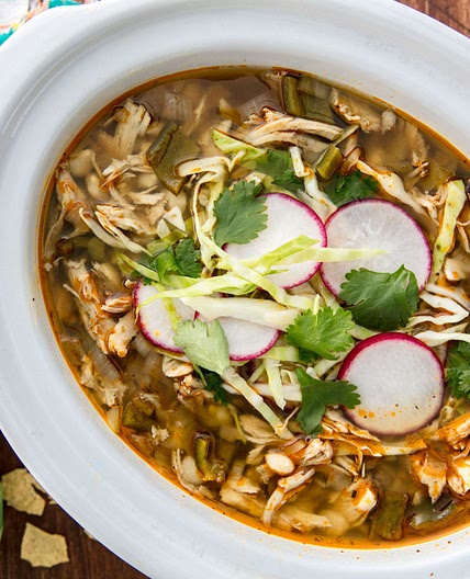Slow-Cooker Chicken Pozole