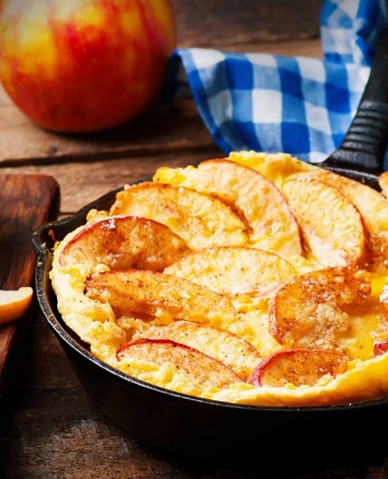 Apple Pecan Skillet Pancakes