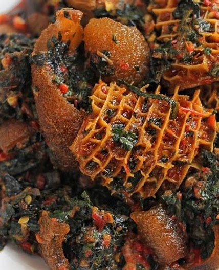 Assorted Efo Riro Soup