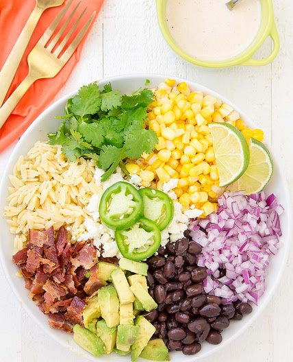 Mexican Street Corn Orzo Salad