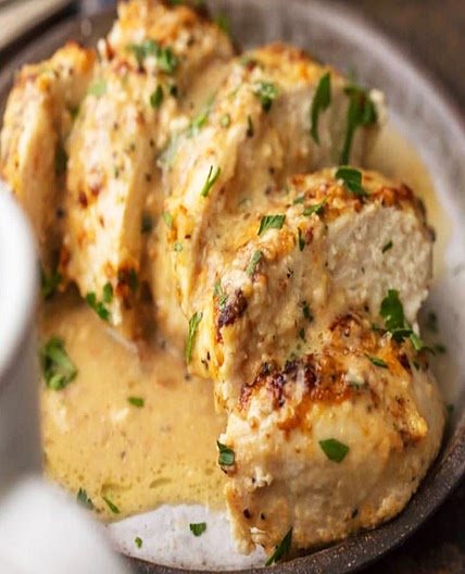 Baked Caesar Chicken