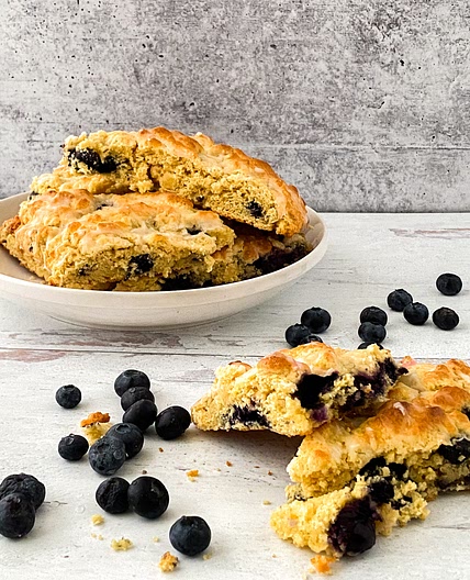Gluten-Free Lemon Blueberry Scones
