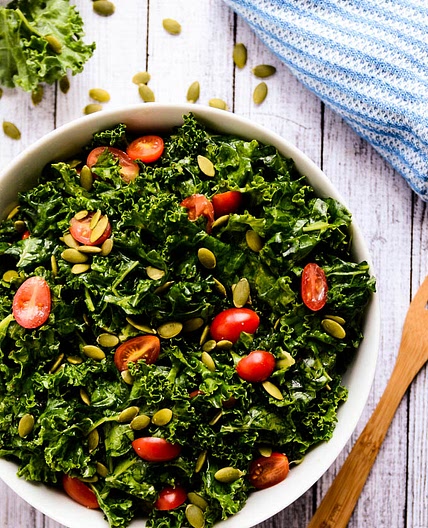 Enlightening Marinated Kale Salad