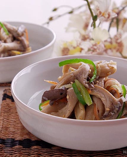 느타리버섯볶음 만드는 법