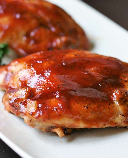 BBQ Chicken Breasts in the Oven