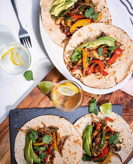 Vegan Fajitas Recipe in under 10 minutes