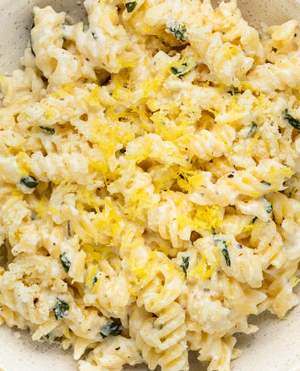 Creamy Lemon Ricotta Pasta Recipe