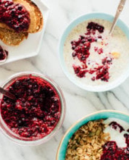Easy Berry Chia Seed Jam