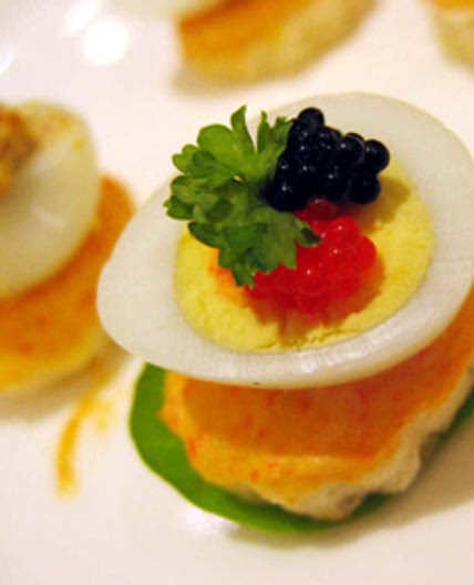 메추리알카나페