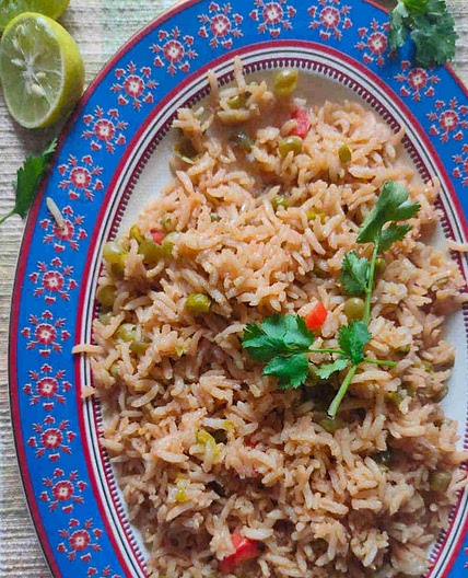 Easy Vegan Fried Brown Rice