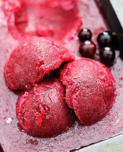 Blackcurrant Sorbet