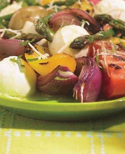 Bocconcini-Veggie Salad