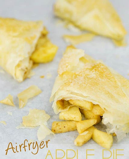 Airfryer Apple Pie Filo Pastries