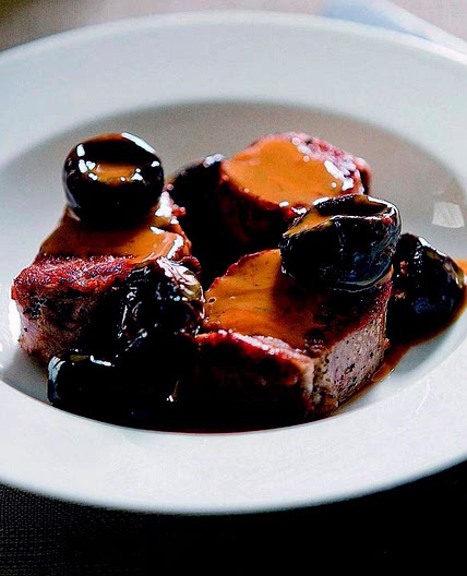 Sautéed Pork Tenderloin with Prunes