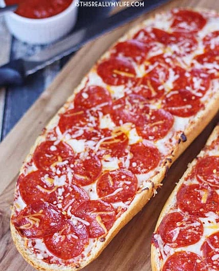 Easy French Bread Pizza