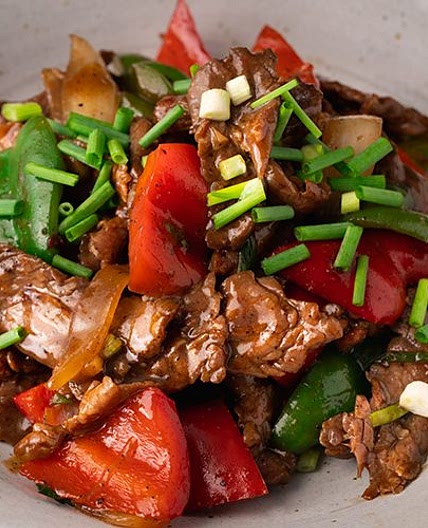 Super tender beef stir-fry